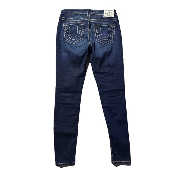 True Religion Halle Big T Dark Wash Denim Jeans Womens size 29 - Picture 8 of 12